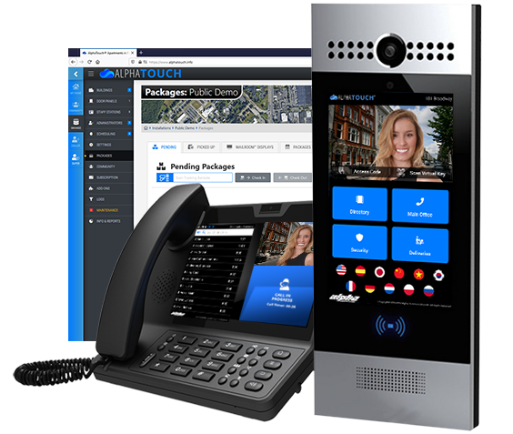 AlphaTouch AT700AS Entry Panel